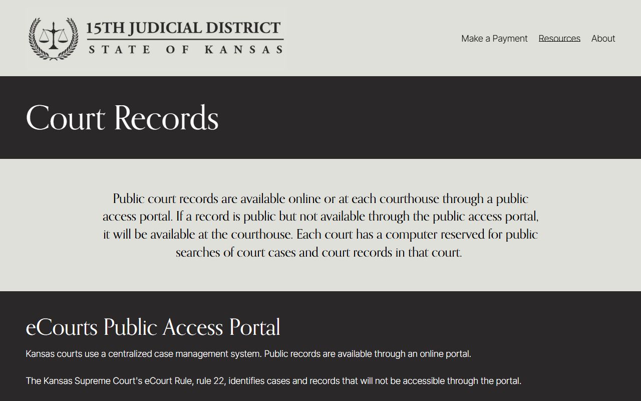 Wallace County court records source for booking photo and charge context